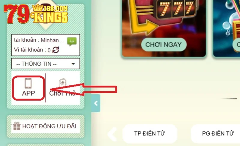 Cách cài đặt phần mềm 79king trên điện thoại cực dễ dàng