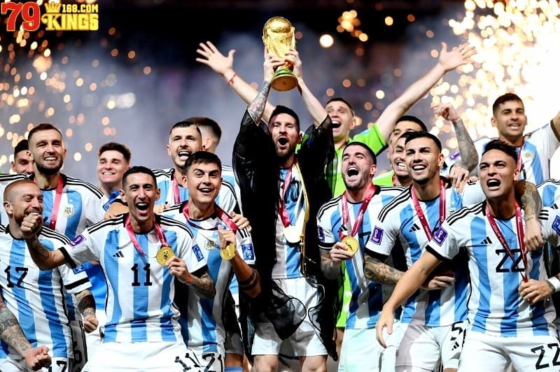 Đội tuyển Argentina đã vinh dự vô địch World Cup 2022
