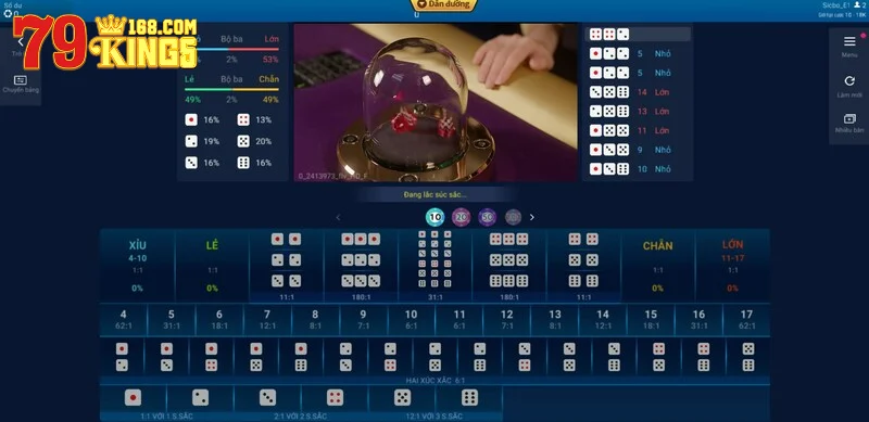 Game Casino được yêu thích tại 79king