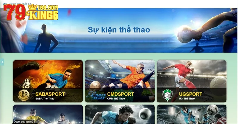 Giới thiệu danh mục Thể thao 79king