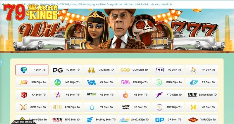 Giới thiệu sảnh Nổ hũ 79king