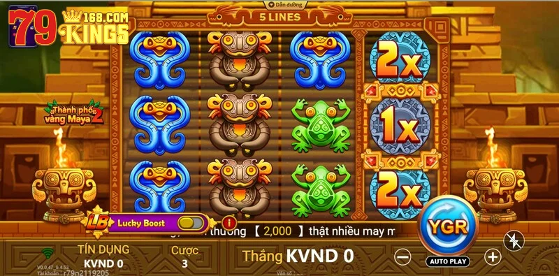 Trò chơi Nổ hũ ăn khách nhất tại 79king