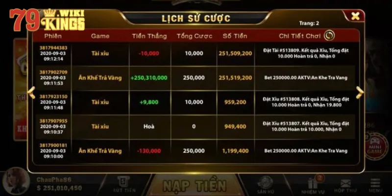Tránh những sai lầm khi chơi tài xỉu tại 79king