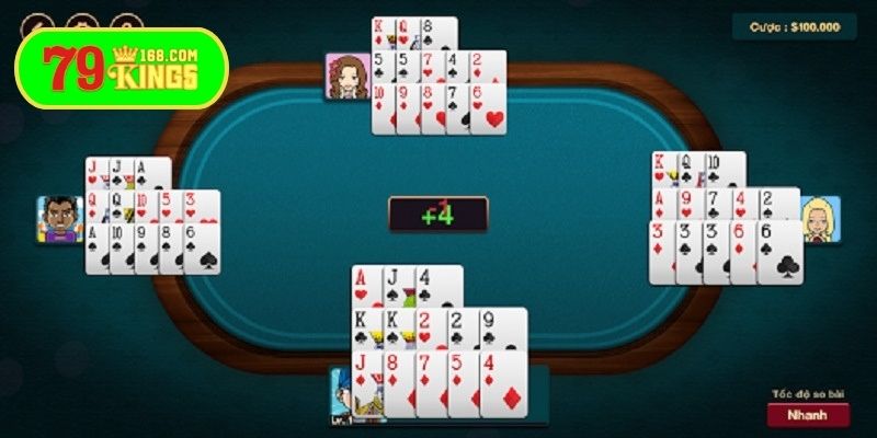 Hướng dẫn luật chơi Binh xập xám cơ bản